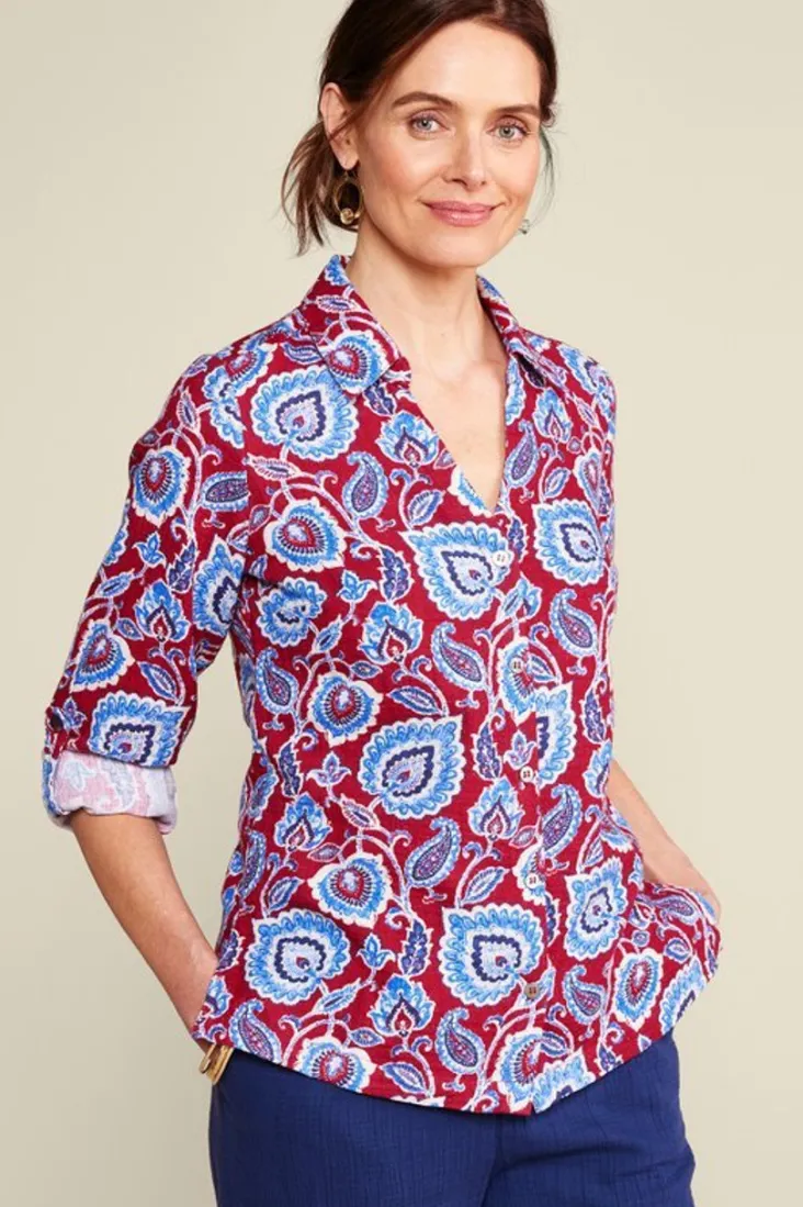 Best Soft Surroundings Addison Gauze Big Shirt