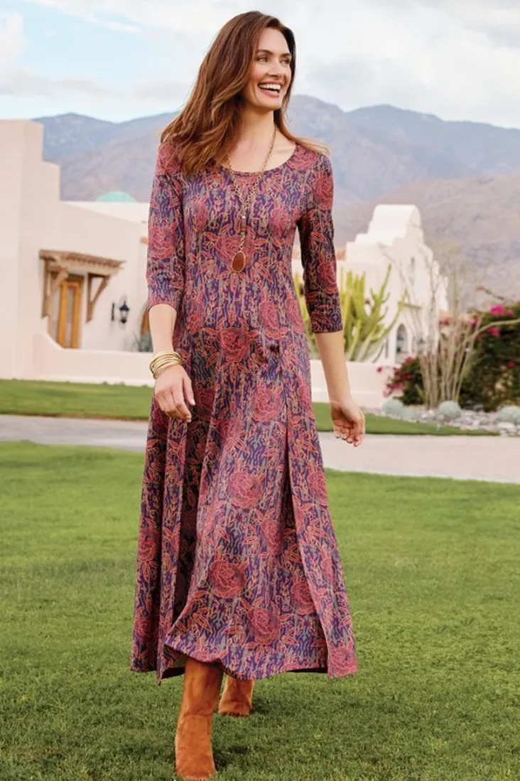 alcott_dress_3.webp Cheap Soft Surroundings Alcott Dress MultiFloral