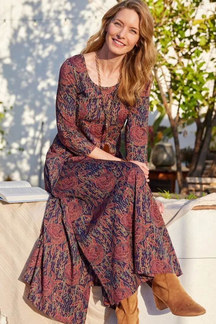 alcott_dress_4.webp Cheap Soft Surroundings Alcott Dress MultiFloral