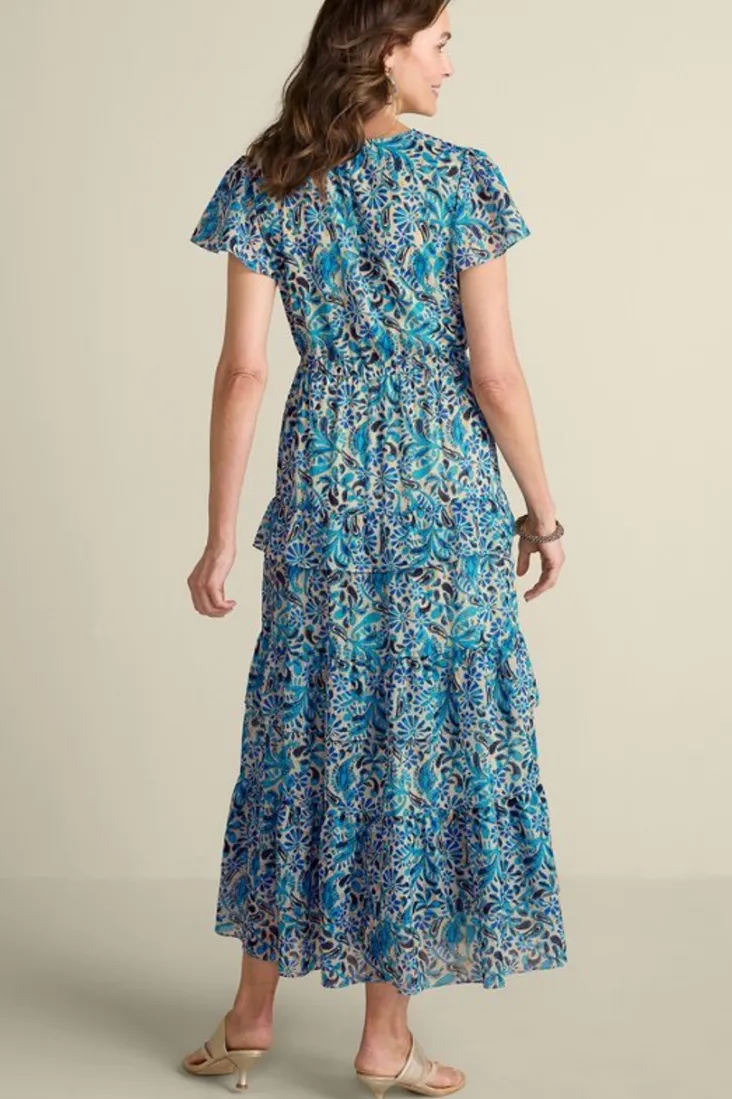 aleyah_maxi_dress_2.webp Clearance Soft Surroundings Aleyah Maxi Dress PaisleyIkatOvercast