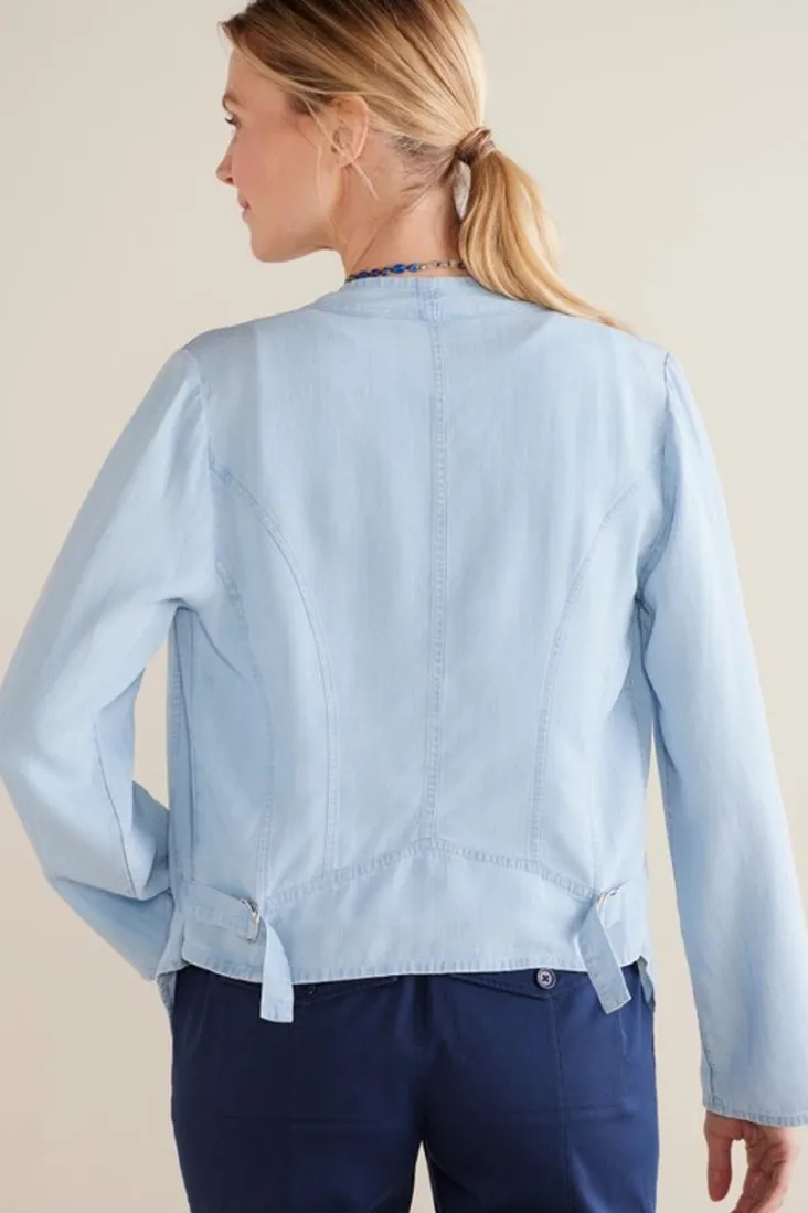 alicante_tencel_topper_3.webp Sale Soft Surroundings Alicante Tencel™ Topper LightChambray