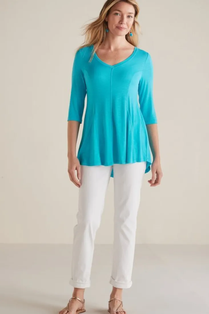 amelia_aline_tunic_10.webp Clearance Soft Surroundings Amelia A-Line Tunic