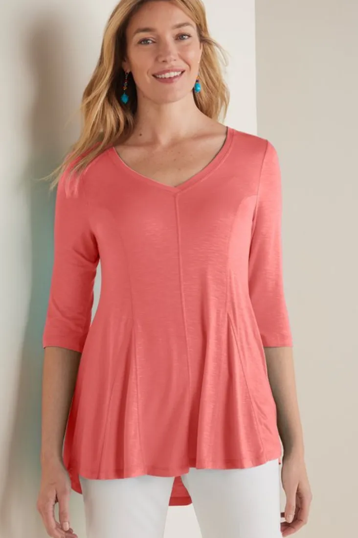 amelia_aline_tunic_8.webp Clearance Soft Surroundings Amelia A-Line Tunic