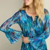 Online Soft Surroundings Amelie Top BlueAbstract