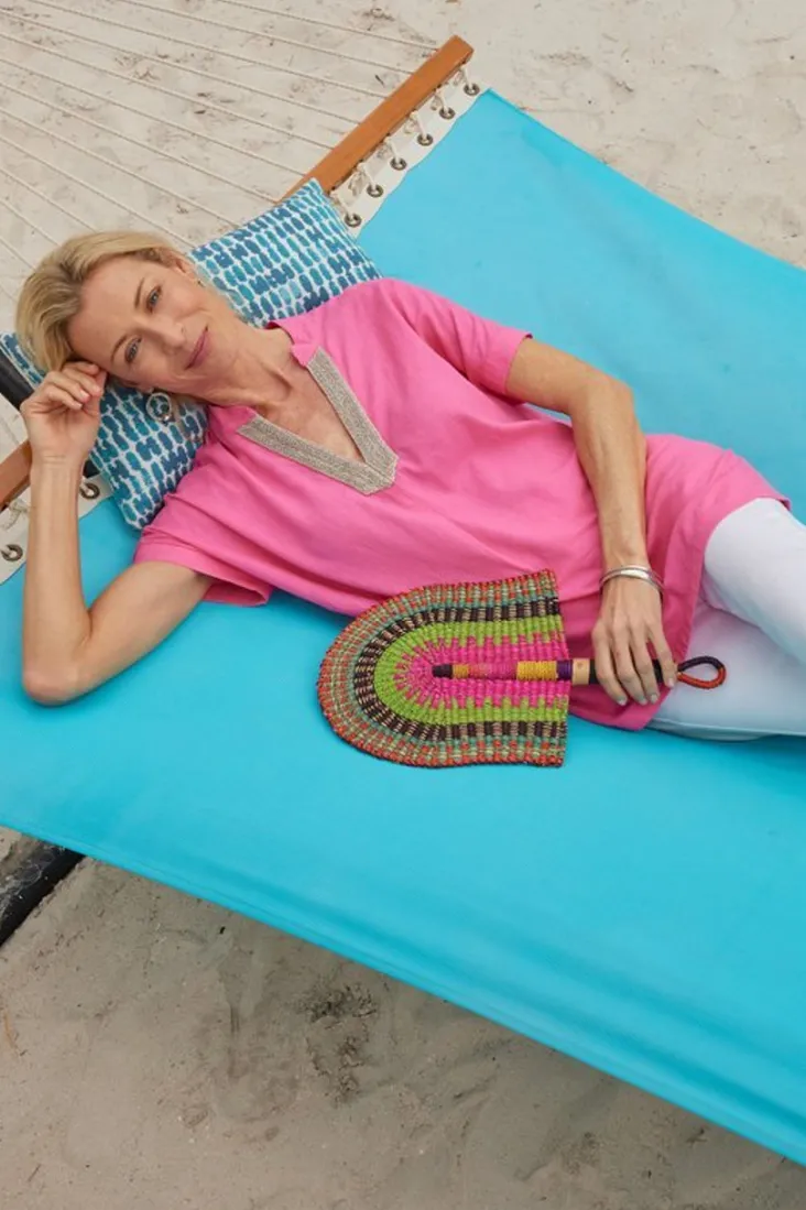 annalise_linen_blend_tunic_5.webp Cheap Soft Surroundings Annalise Linen Blend Tunic AzaleaPink