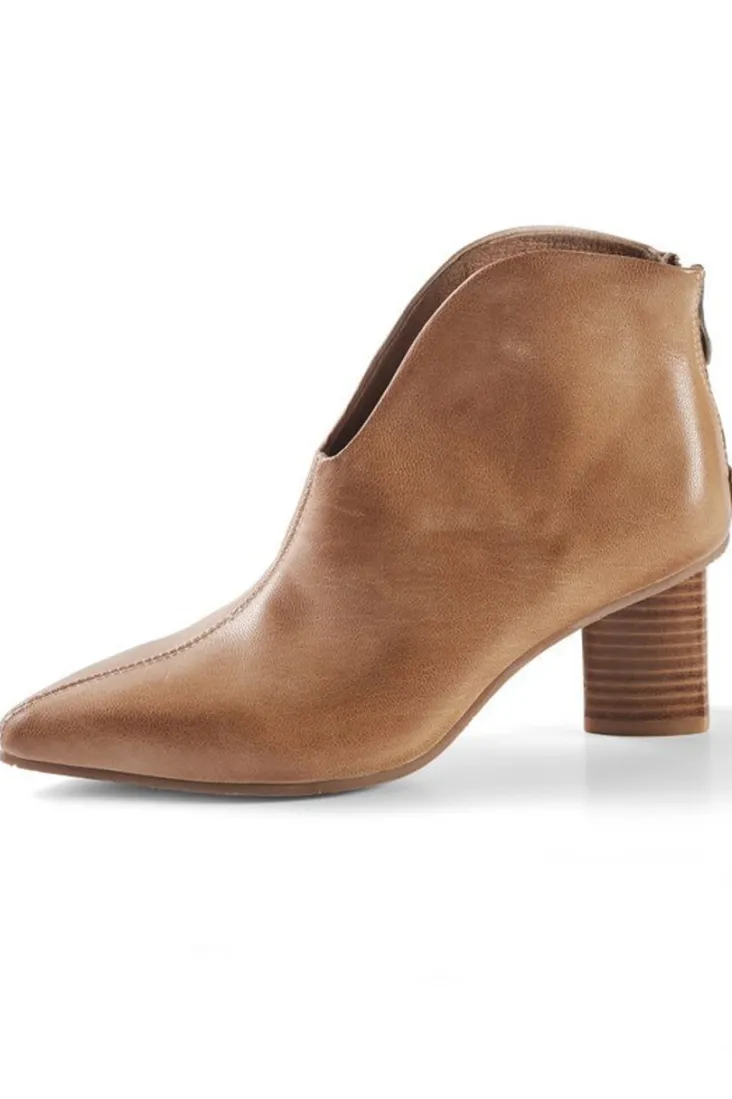 Hot Soft Surroundings Antelope Hope Bootie Taupe