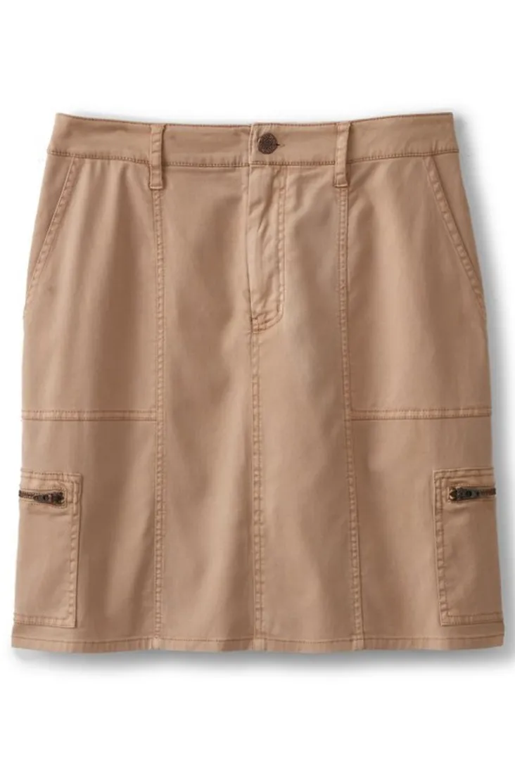 Outlet Soft Surroundings Antigua Utility Skort Sesame