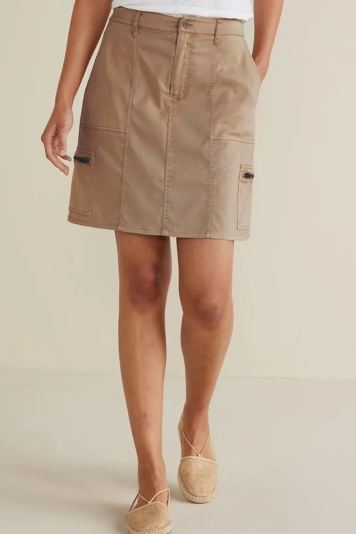 antigua_utility_skort_2.webp Outlet Soft Surroundings Antigua Utility Skort Sesame