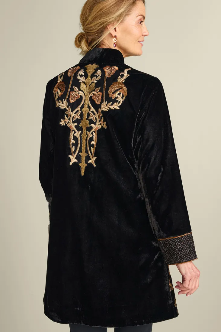 antoinette_jacket_3.webp Store Soft Surroundings Antoinette Jacket Black