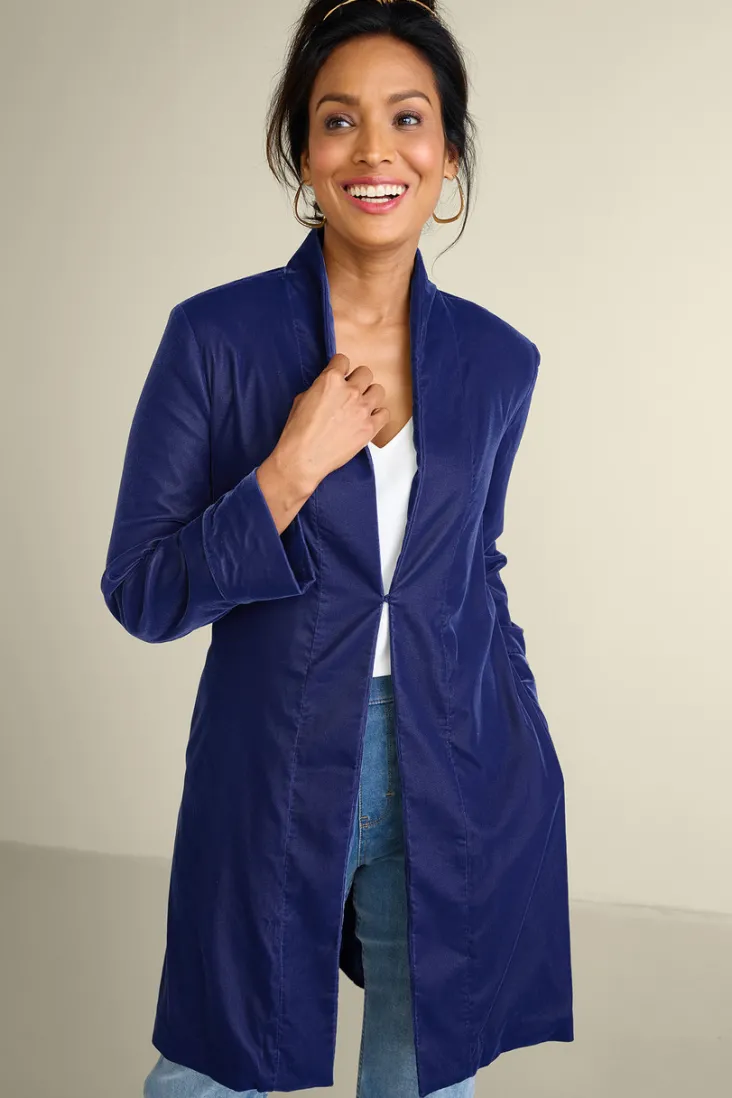 Sale Soft Surroundings Aria Velvet Jacket