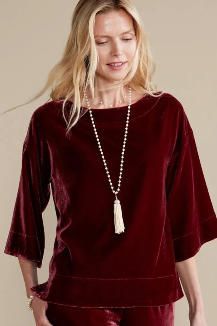 aria_velvet_top_11.webp Best Sale Soft Surroundings Aria Velvet Top