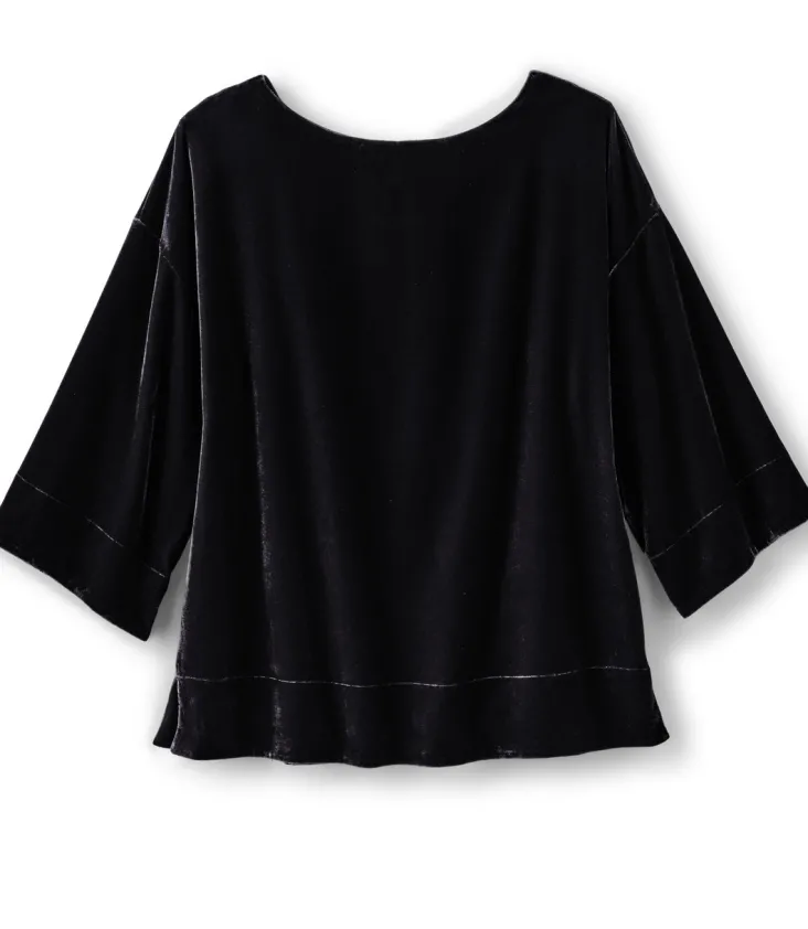 aria_velvet_top_9.webp Best Sale Soft Surroundings Aria Velvet Top