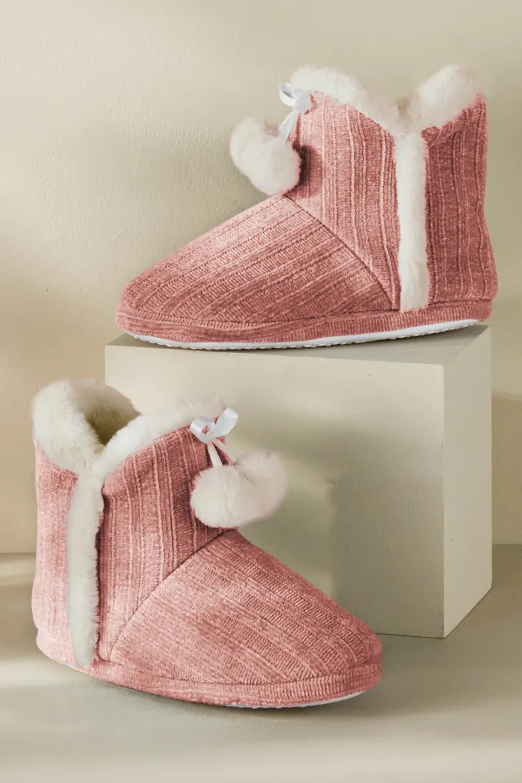 Cheap Soft Surroundings Ashlyn Cabled Bootie Slippers