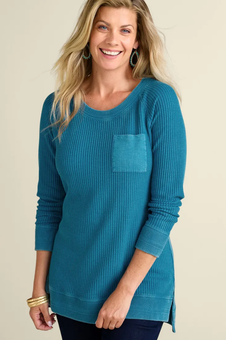 Best Sale Soft Surroundings Autumn Waffle Tunic