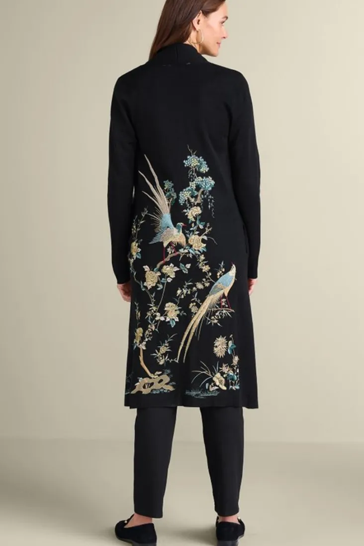 ava_embroidered_cardigan_3.webp Flash Sale Soft Surroundings Ava Embroidered Cardigan Black