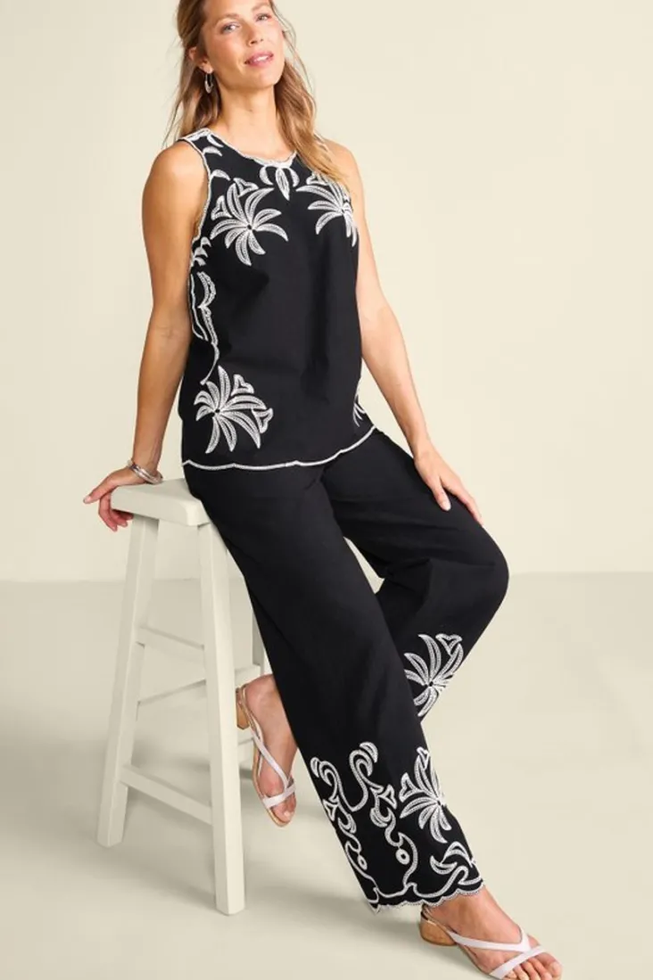 bernita_top_2.webp Sale Soft Surroundings Bernita Top Black