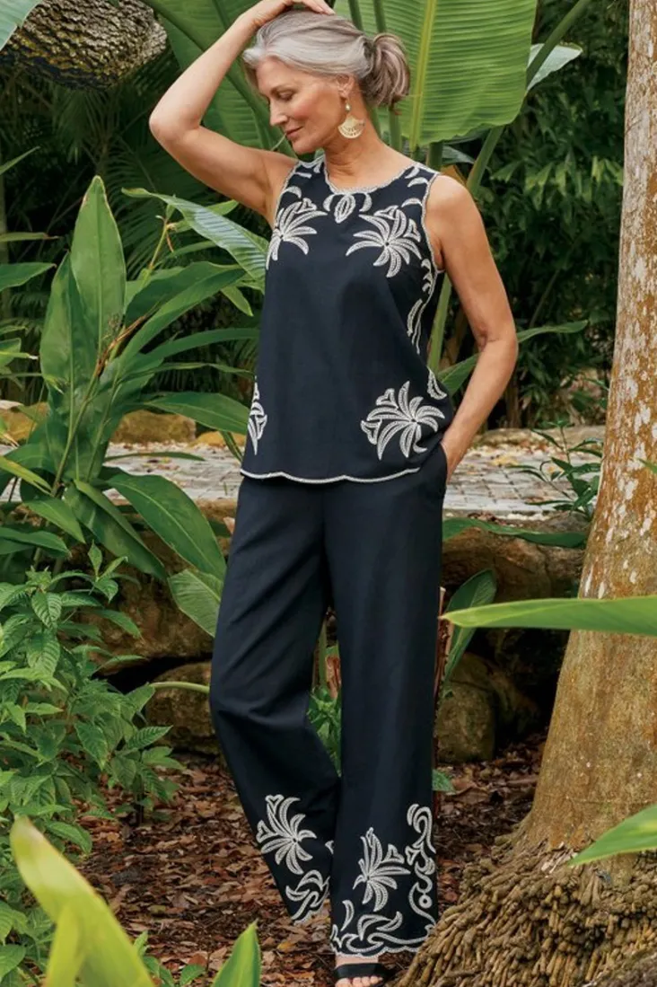 bernita_top_4.webp Sale Soft Surroundings Bernita Top Black