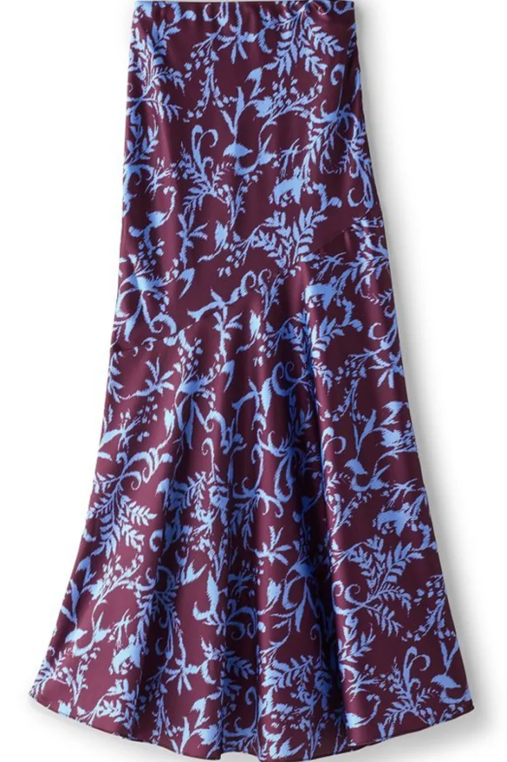 Shop Soft Surroundings Blaise Satin Skirt