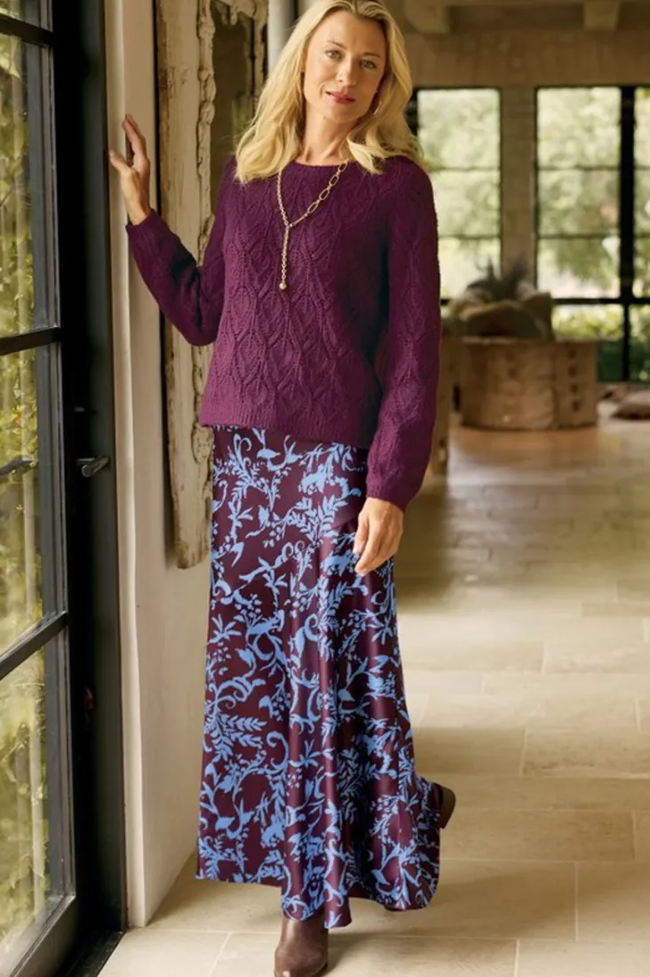 blaise_satin_skirt_4.webp Shop Soft Surroundings Blaise Satin Skirt