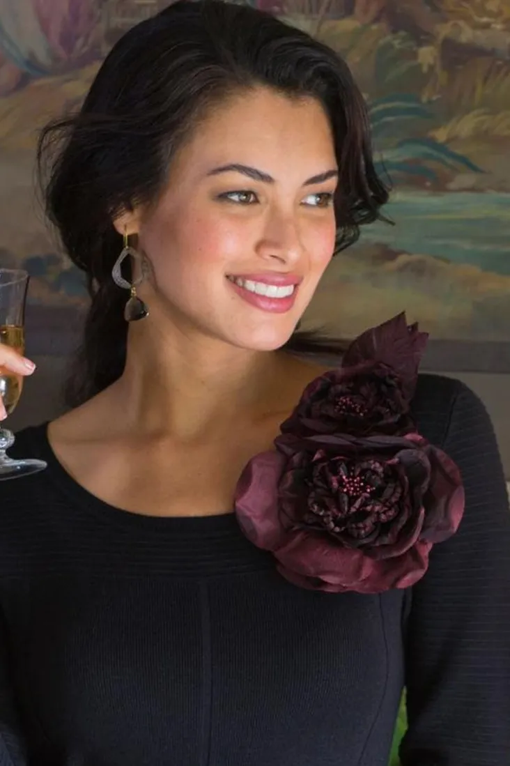 bordeaux_blooms_pin_3.webp New Soft Surroundings Bordeaux Blooms Pin Burgundy