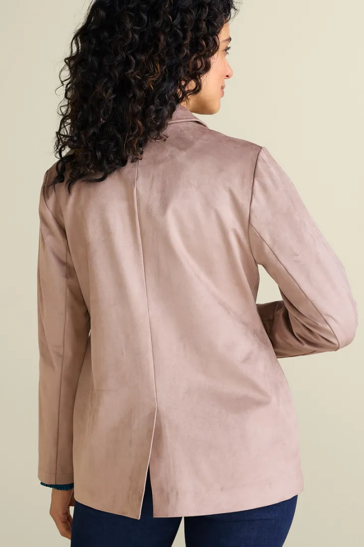 breck_faux_suede_blazer_3.webp Best Soft Surroundings Breck Faux Suede Blazer Stone
