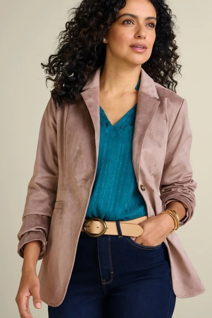 breck_faux_suede_blazer_6.webp Best Soft Surroundings Breck Faux Suede Blazer Stone