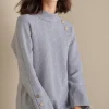 Outlet Soft Surroundings Brooke Tunic Black/WhiteCombo