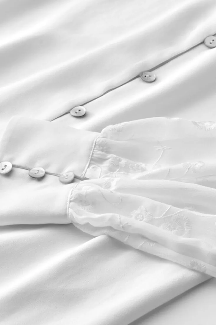 calathea_embroidered_sleeve_shirt_6.webp Online Soft Surroundings Calathea Embroidered Sleeve Shirt White