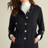 Shop Soft Surroundings Caprice French Terry Jacket Black