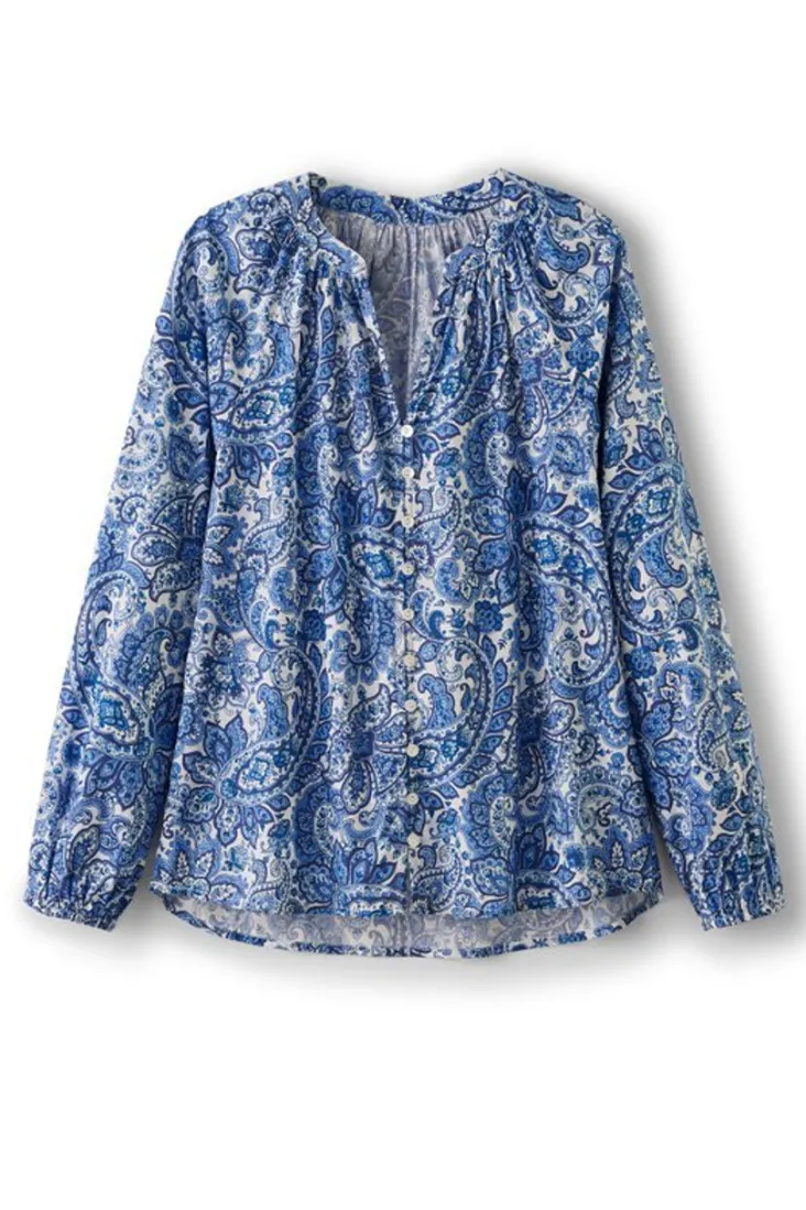 celia_top_1.webp Outlet Soft Surroundings Celia Top SpringPaisleyChambray