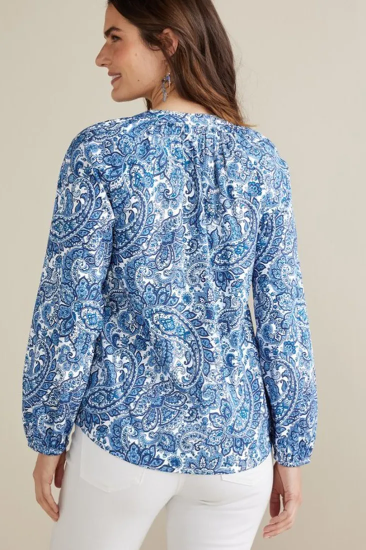 celia_top_3.webp Outlet Soft Surroundings Celia Top SpringPaisleyChambray