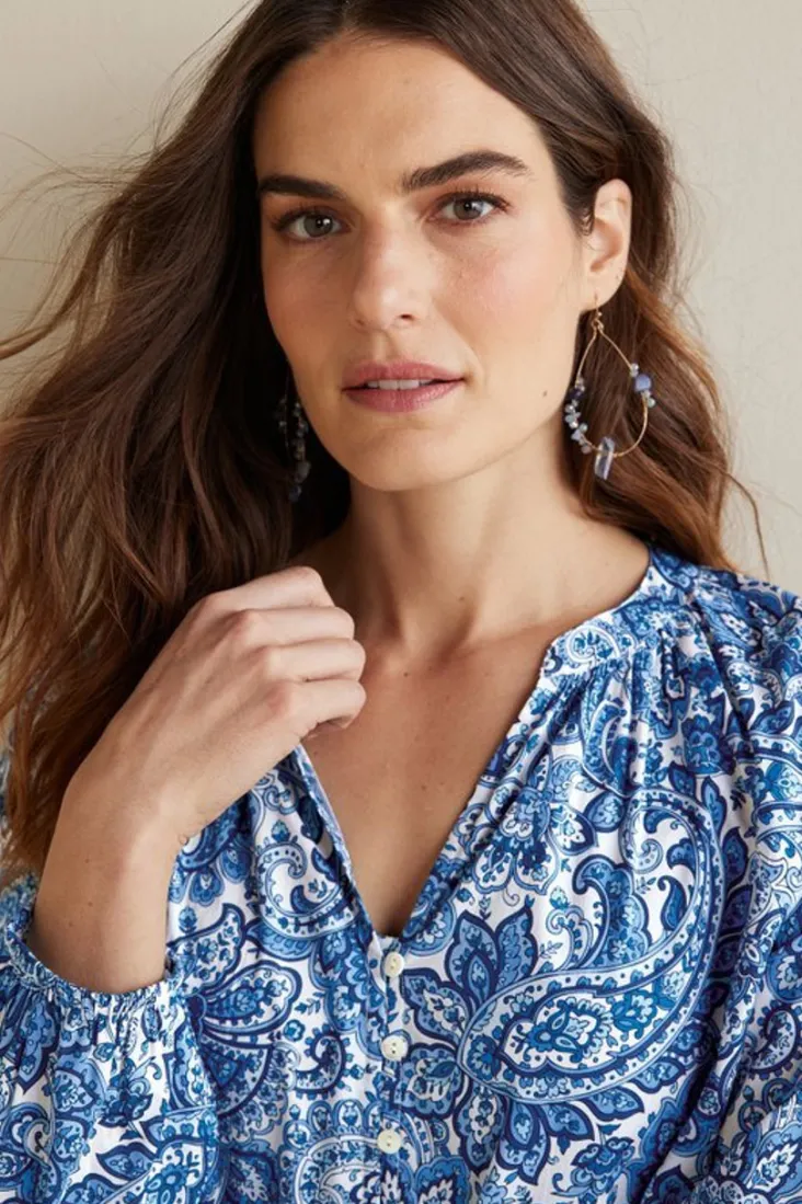 celia_top_6.webp Outlet Soft Surroundings Celia Top SpringPaisleyChambray