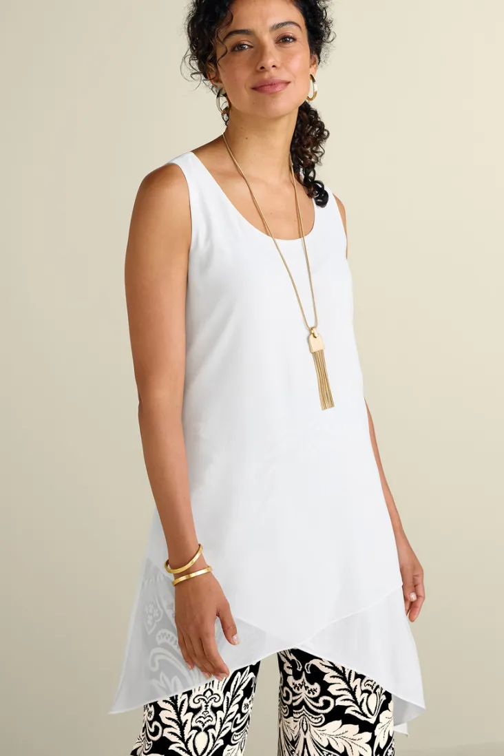 Clearance Soft Surroundings Celine Tunic I IvoryPearl