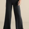 New Soft Surroundings Ceri Knit Wide-Leg Pants