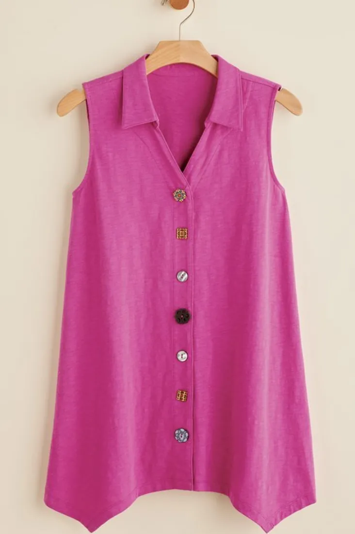 danielle_button_tank_28.webp Discount Soft Surroundings Danielle Button Tank