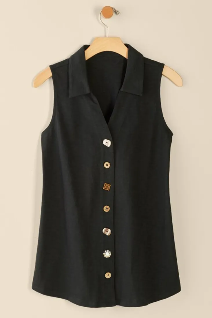 Fashion Soft Surroundings Danielle Sleeveless Tunic