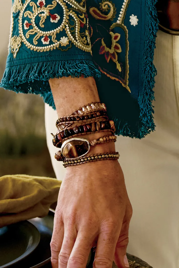 della_wrap_bracelet_1.webp Shop Soft Surroundings Della Wrap Bracelet Tiger'SEye