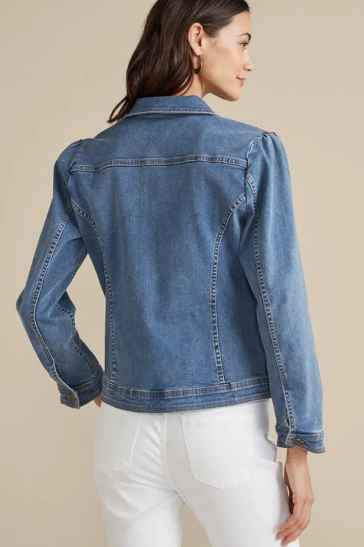 diana_shapely_denim_jacket_3.webp Sale Soft Surroundings Diana Shapely Denim Jacket