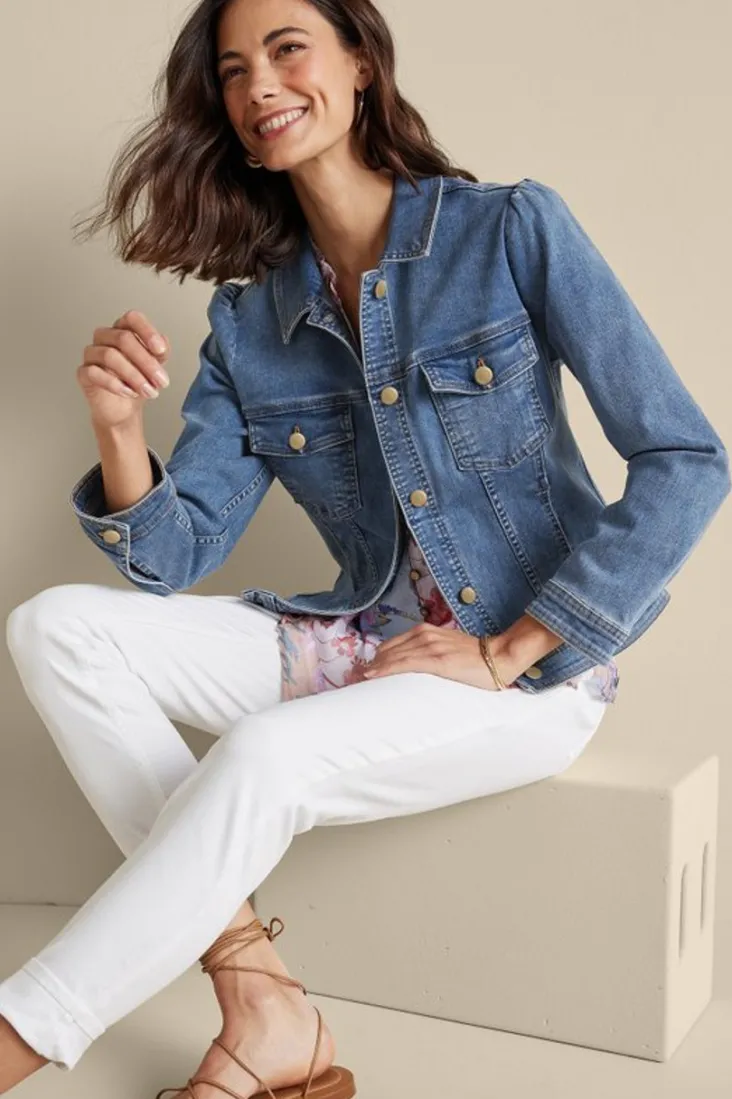 diana_shapely_denim_jacket_6.webp Sale Soft Surroundings Diana Shapely Denim Jacket