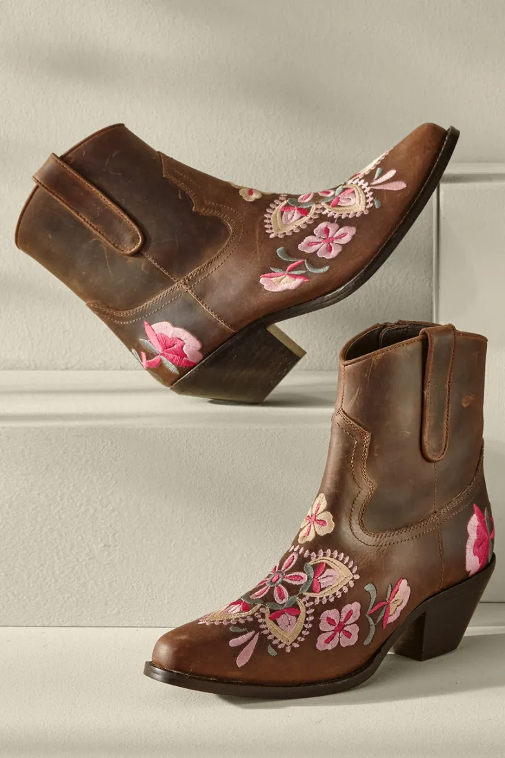 diba_true_cainsville_embroidered_bootie_1.webp Flash Sale Soft Surroundings Diba True Cainsville Embroidered Bootie
