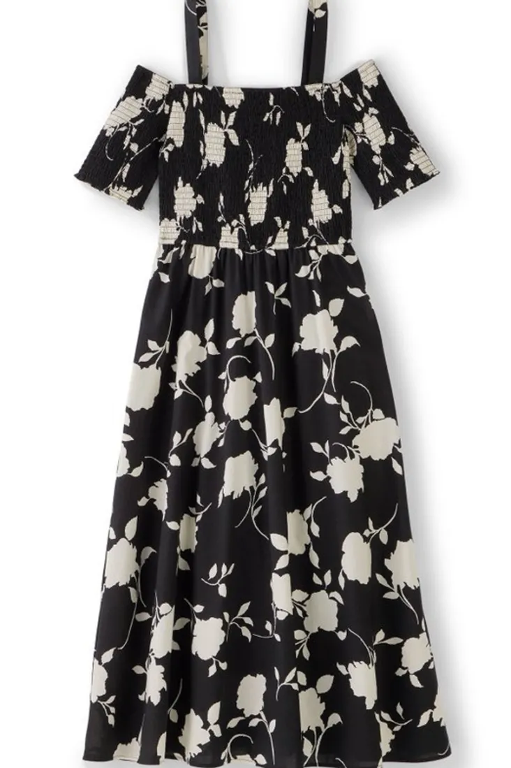 divani_dress_1.webp Flash Sale Soft Surroundings Divani Dress BlackWhiteFloral