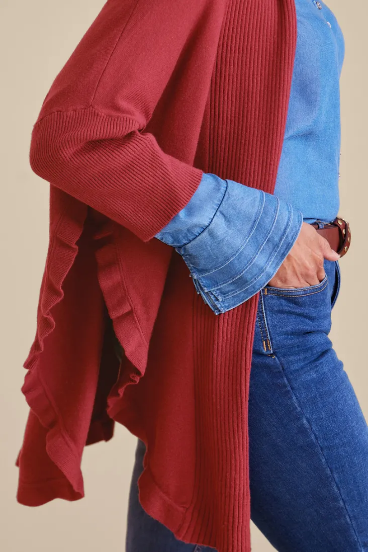 draped_ruffle_cardigan_10.webp Clearance Soft Surroundings Draped Ruffle Cardigan