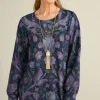 Sale Soft Surroundings Edith French Terry Tunic