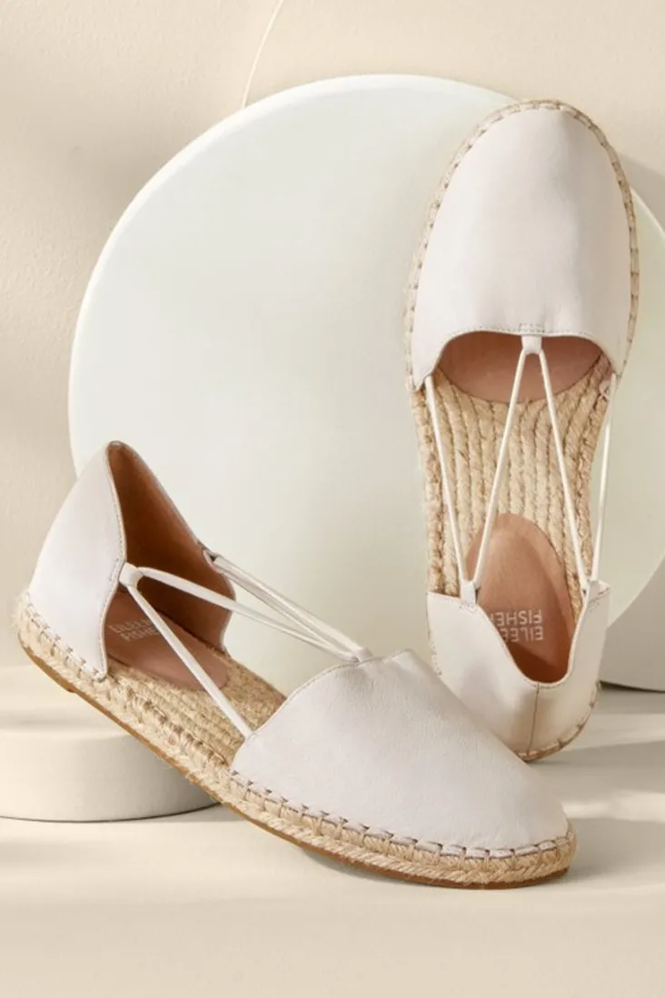 Best Soft Surroundings Eileen Fisher Lee Stretch Espadrille Bone