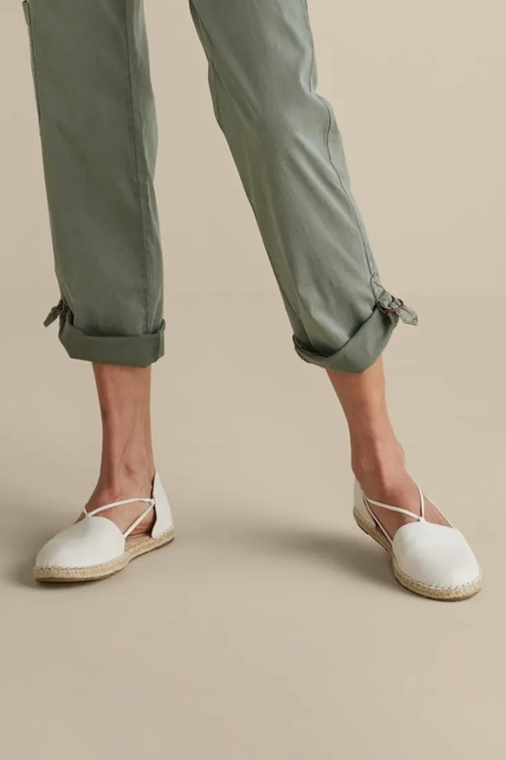Best Soft Surroundings Eileen Fisher Lee Stretch Espadrille Bone
