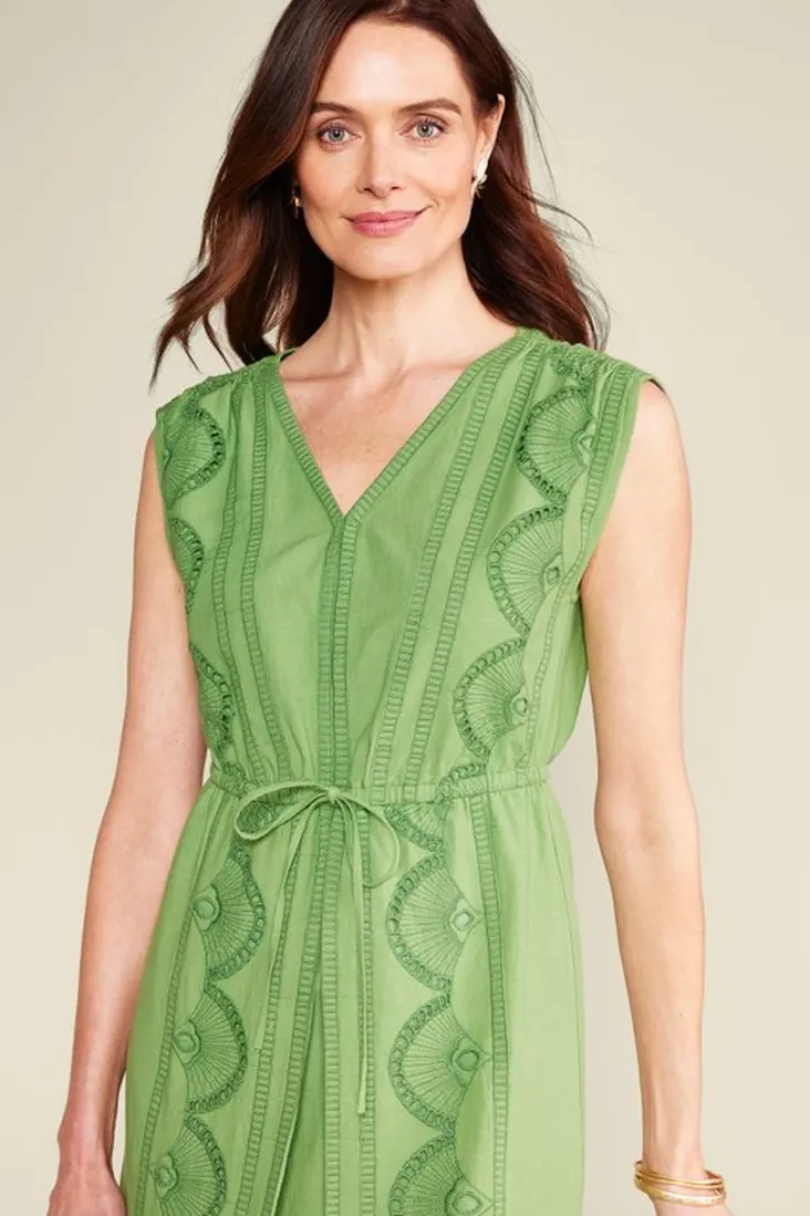 ellison_linen_blend_maxi_dress_4.webp Best Soft Surroundings Ellison Linen Blend Maxi Dress PiquantGreen