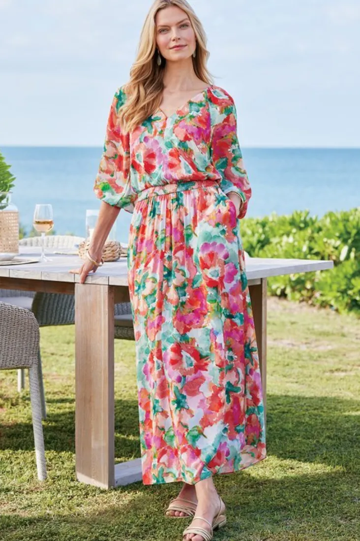 evalina_maxi_dress_4.webp Online Soft Surroundings Evalina Maxi Dress TropicalFloral