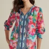 Cheap Soft Surroundings Evalina Top PinkRanunculus