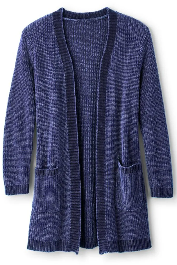 Best Sale Soft Surroundings Faith Chenille Cardigan