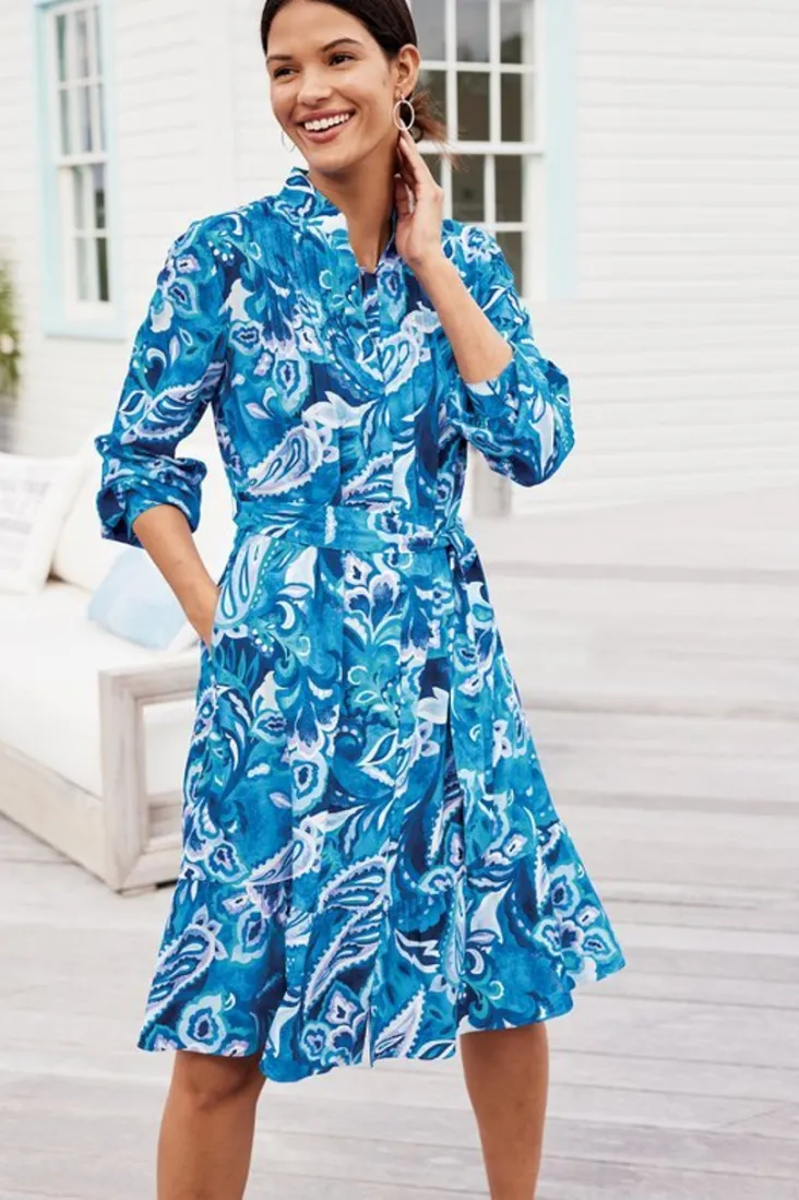 feyre_short_dress_4.webp Flash Sale Soft Surroundings Feyre Short Dress IslandSunPaisleyBlue